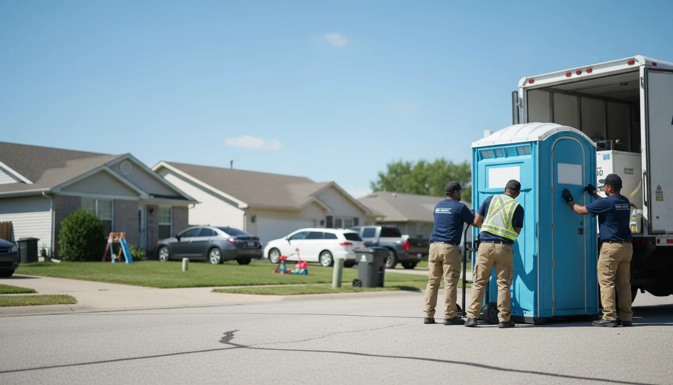 Standard Porta Potty Rentals in Byars, OK near me